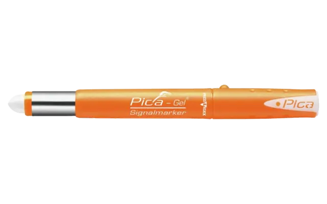 MERKEPENN PICA GEL HVIT Hvit vannbestandig merkestift 