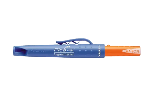 MERKEPENN PICA GEL HVIT Hvit vannbestandig merkestift 