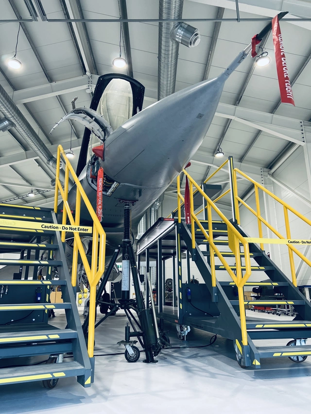 F-16 FUSELAGE STANDS LH/RH, 4 PCS Service Maintenance Moduls, LMD 