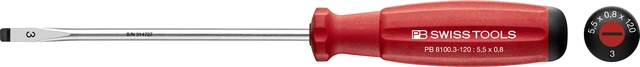 SKRUTREKKER RETT NR.3 PB 8100 0,8x5,5x120mm SwissGrip - PB Swiss Tools 