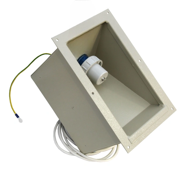 CONTAINERINNTAK MINI 16A MED JF.BRY 3,6kW, Lysbryter, 2x230V 
