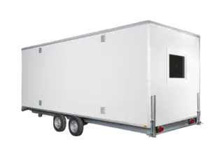 SPISEVOGN 613,11 PERSONER, TOALETT LAGER Tilhenger, L7759xB2460xH3050mm
