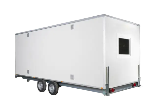 SPISEVOGN 613,11 PERSONER, TOALETT LAGER Tilhenger, L7759xB2460xH3050mm 