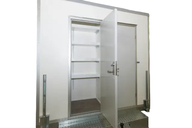 SPISEVOGN 613,11 PERSONER, TOALETT LAGER Tilhenger, L7759xB2460xH3050mm 
