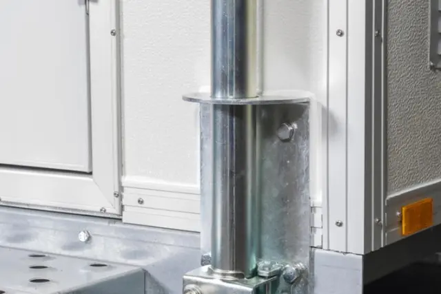 SPISEVOGN 433, 6 PERSONER, TOALETT LAGER Tilhenger, L5999xB2470xH3050mm 