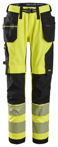 BUKSE 6943 HIGH-VIS KL.2 STR: 50 Snickers