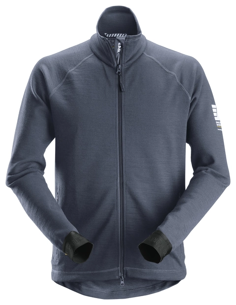 Jakke 8019 ull Mbl&#229; STR 3XL Snickers