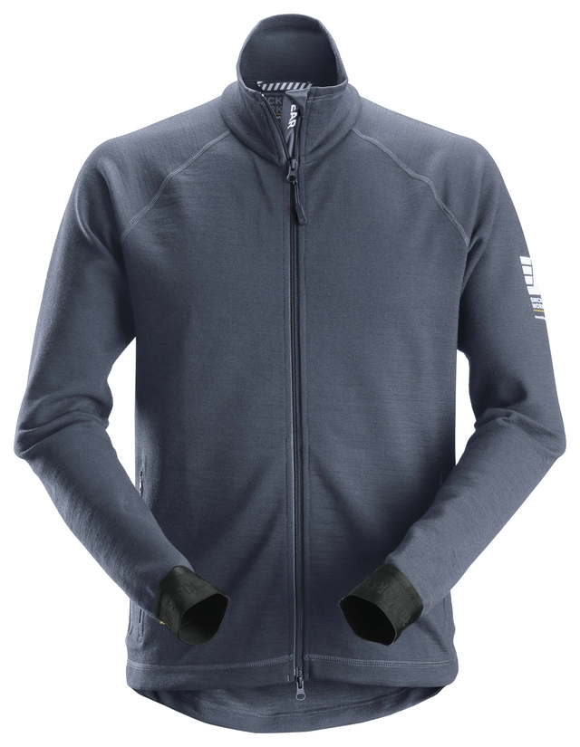 Jakke 8019 ull Mblå STR 3XL Snickers 