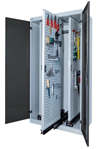 KABINETT 4 x UTTREKK H1950xB1000xD600MM 4 stk uttrekksplater H1700 x D560mm