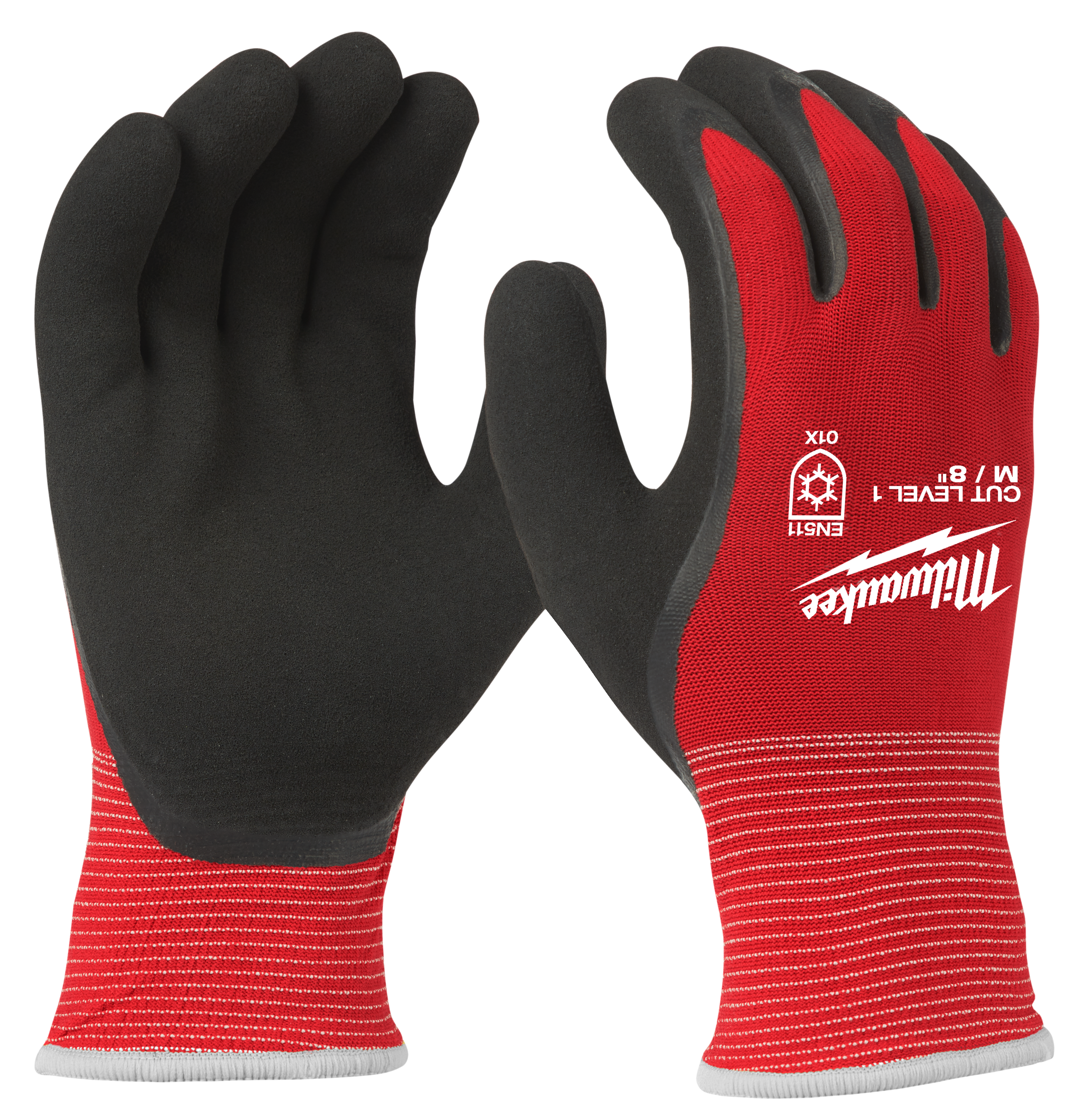 HANSKE VINTER KUTT A STR: 8/M Nitril - Milwaukee