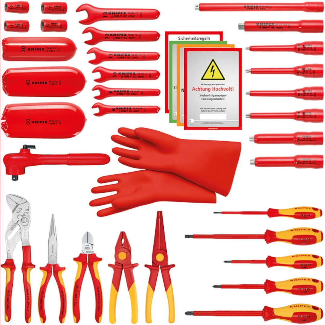 VERKTØYKOFFERT 002105EV VDE KNIPEX 