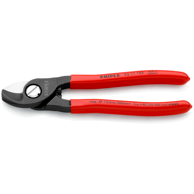 KABELKUTTER 95 11 165 Ø15mm, 50mm² - Knipex 