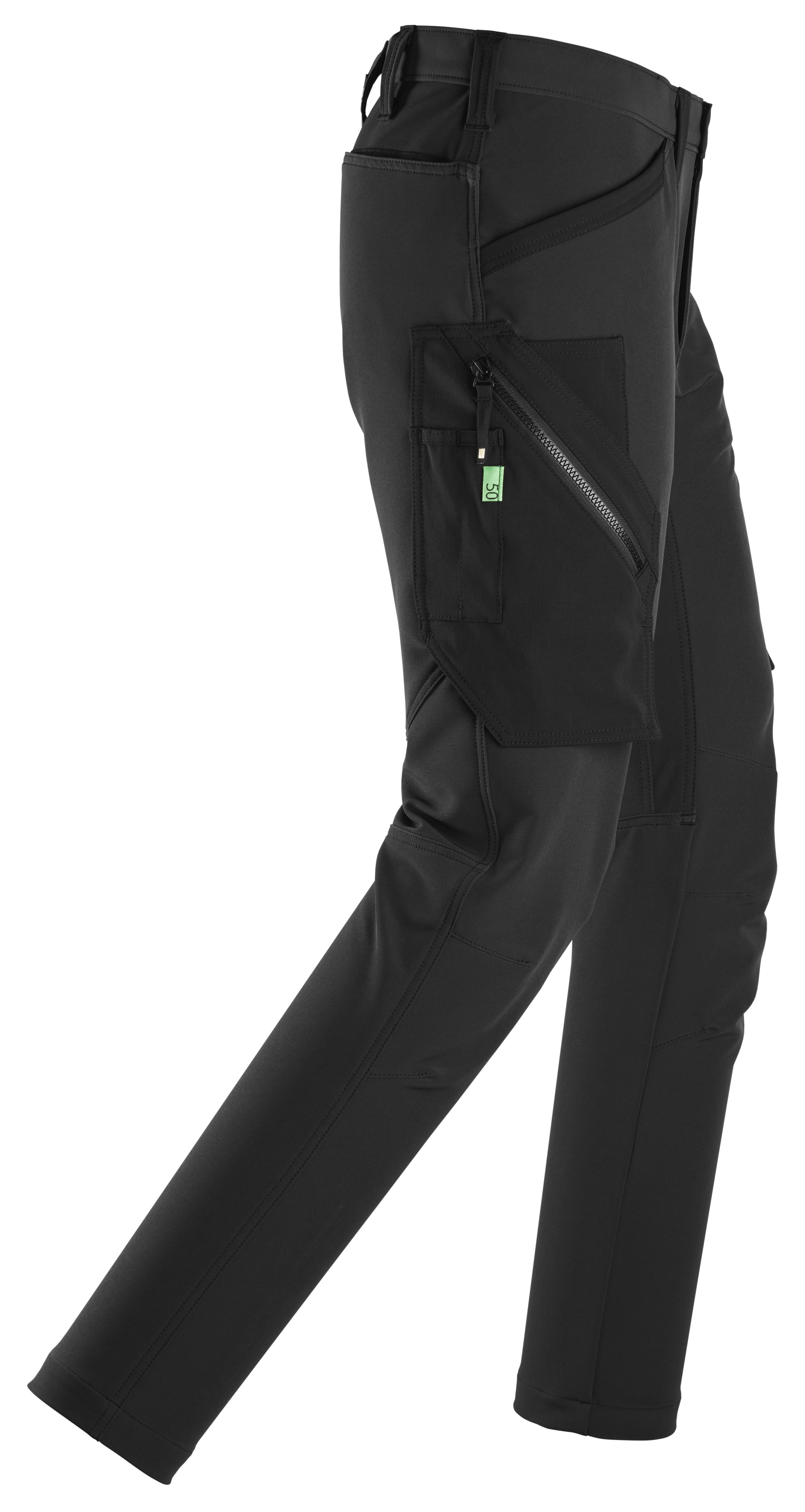 BUKSE 6873 SORT STR: 54 Flexiwork - Snickers 