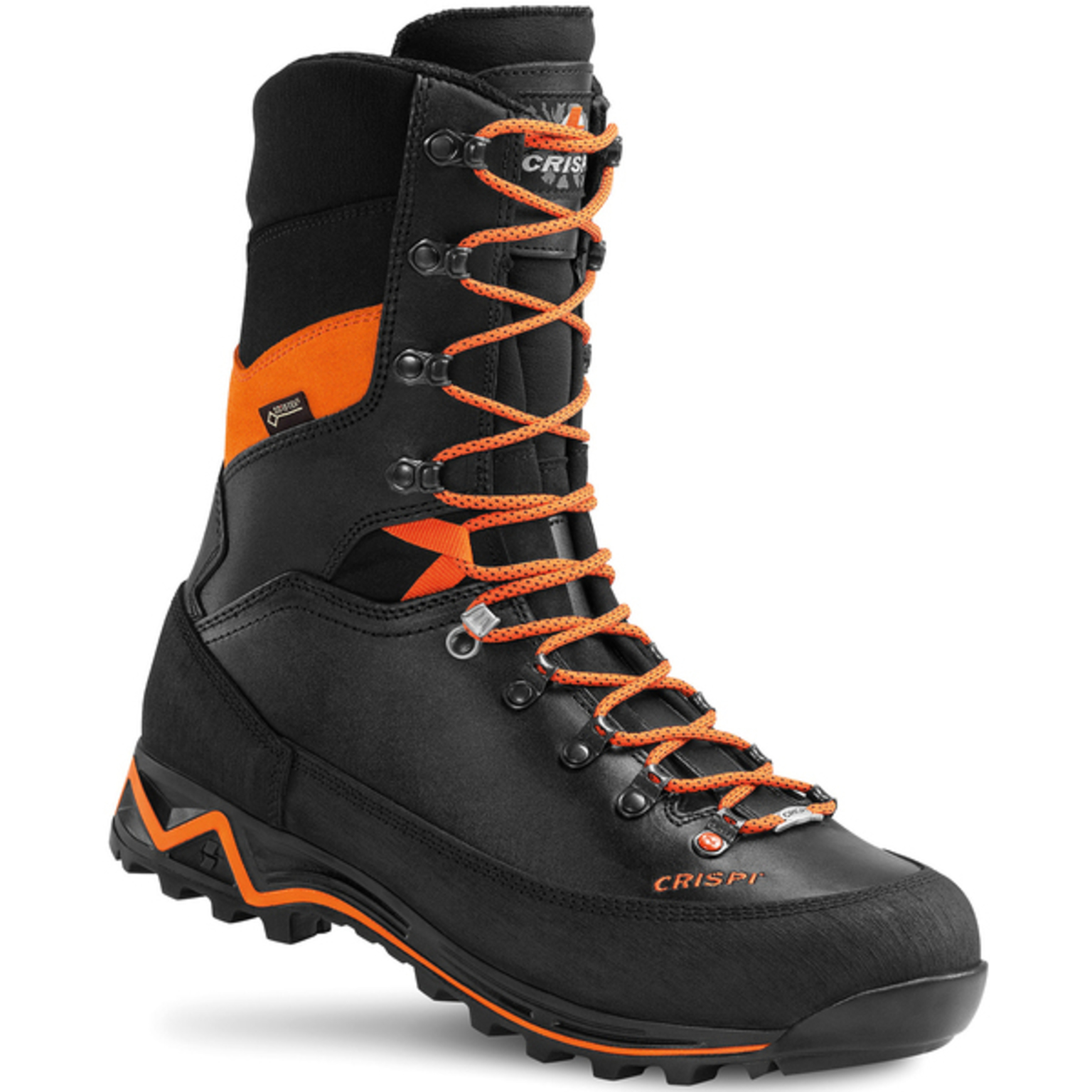 JAKTST&#216;VEL TITAN NW SORT/ORANGE Crispi