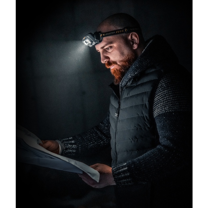 HODELYKT INDUSTRI HF8R WORK Ledlenser 