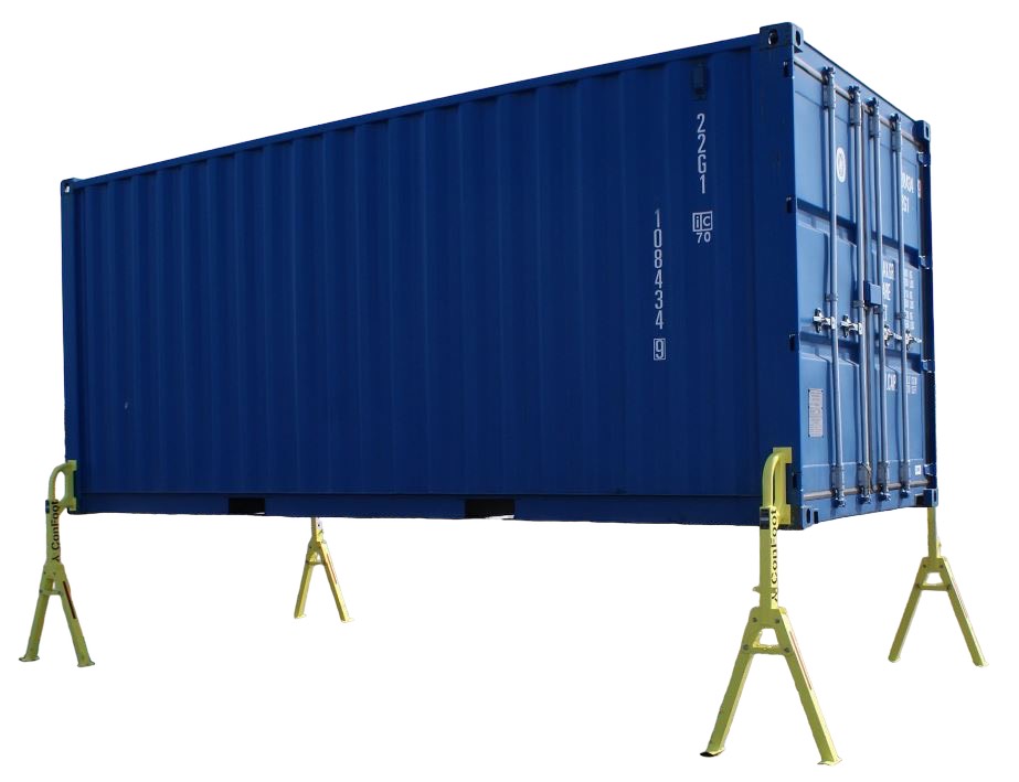 ST&#216;TTEBEN FOR CONTAINER SETT 4 STK Maks 34 tonn for std. ISO containere