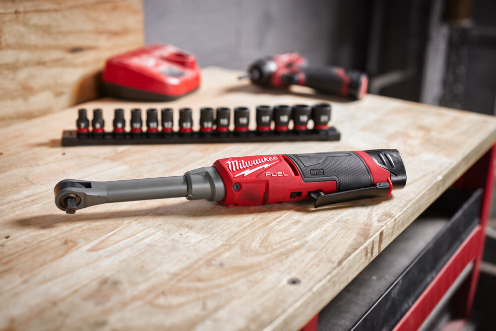 SKRALLE 3/8" DR. M12 LANG HIGH SPEED FHIR38LR-0 - Milwaukee 