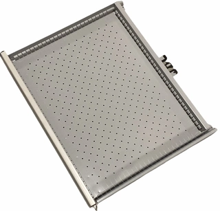 SKUFFE 64X36E LISTA H75MM SCR HVIT Inv.1088x612mm, 200kg, RAL 9010, Lista