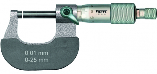 MIKROMETER 0-25MM DIN 863 0,01MM Vogel Germany