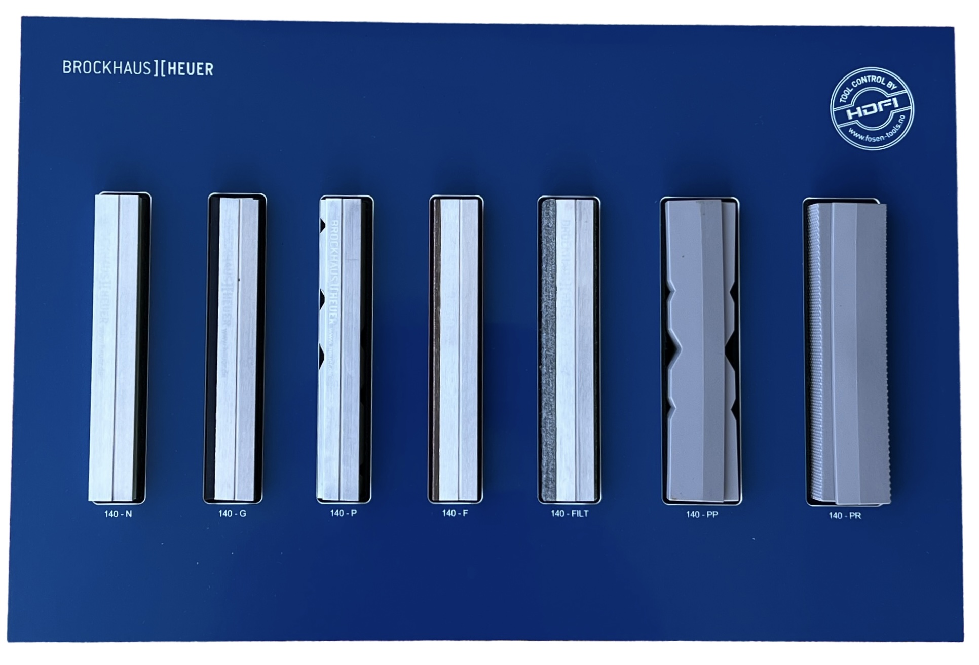 BAKKER FOR SKRUSTIKKE SETT 7 PAR 140MM Type P, G, F, N, Fi, PR, PP - Brockhaus