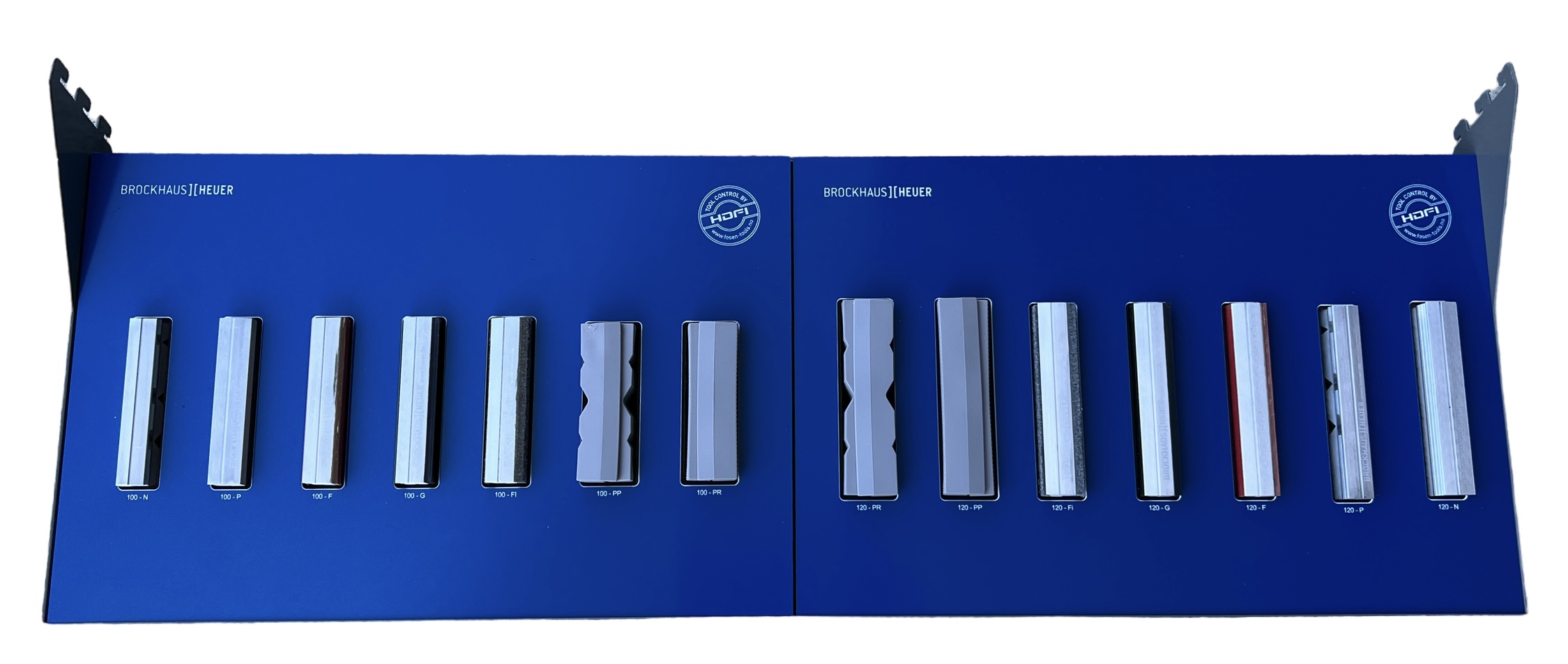 BAKKER FOR SKRUSTIKKE SETT 7 PAR 120MM Type P, G, F, N, Fi, PR, PP - Brockhaus 