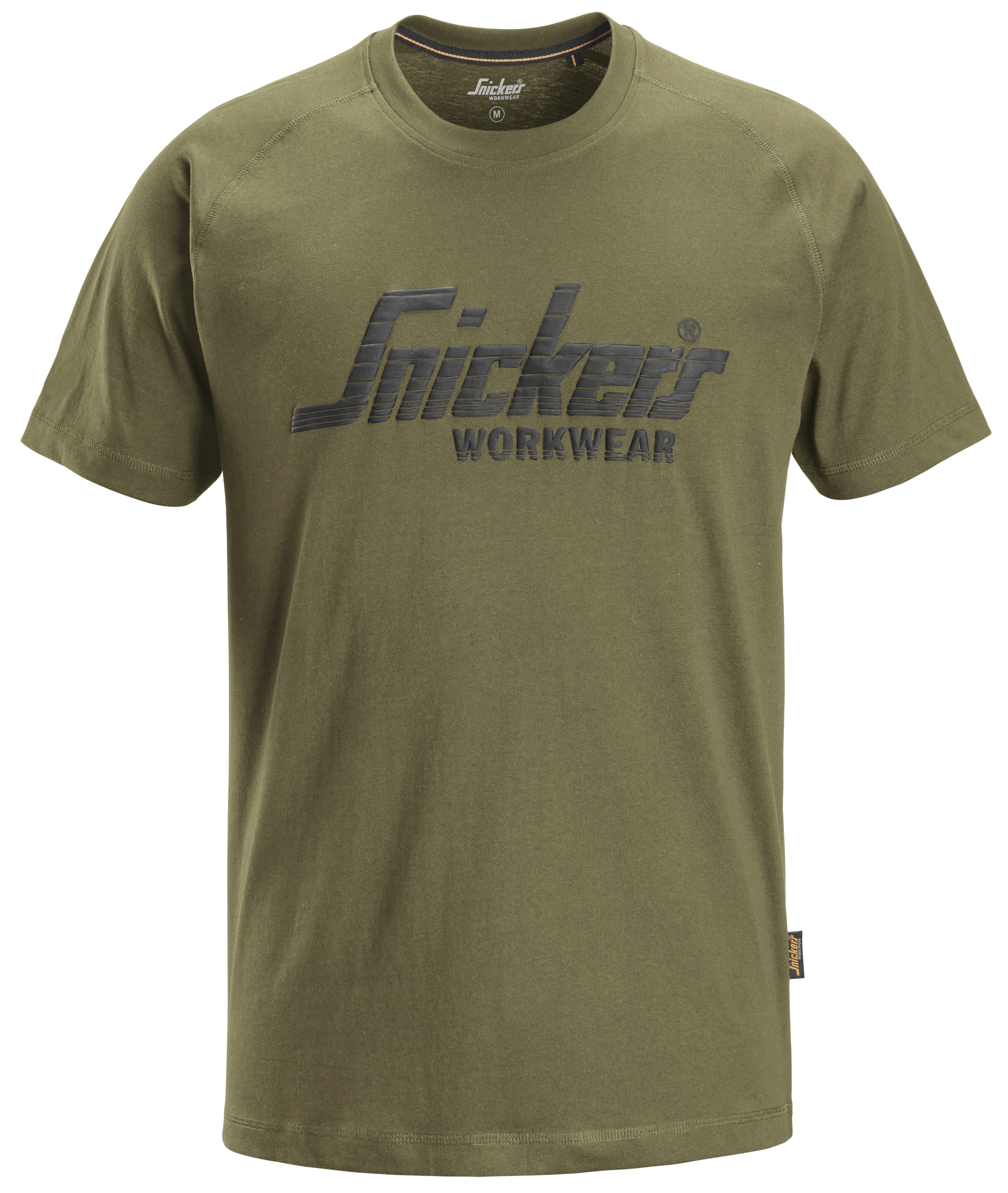 T-SKJORTE 2590 KHAKI STR: M Snickers