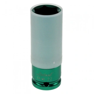 KRAFTPIPE HJUL 1/2" 22MM Grønn lang m/nylonhylse KC Tools 