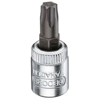 PIPE 1/4" TORX TX9 Torx Pipe 1/4" Dr - Gedore 