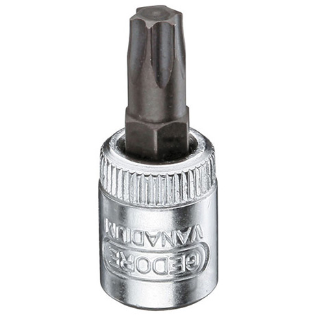 PIPE 1/4&quot; TORX TX40 Torx Pipe 1/4&quot; Dr - Gedore