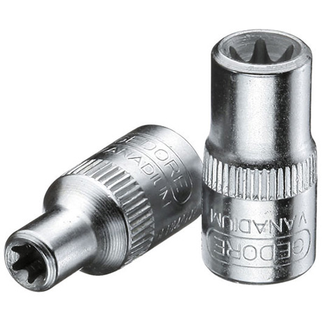 PIPE 1/4" UTV. TORX E4 Gedore 