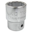 PIPE KORT 3/4&quot; DR. TOLVK. 50MM Krommet og polert - KC Tools