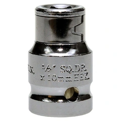 OVERGANG 1/2&quot; FOR 10MM BITS Forkrommet, Polert - FT