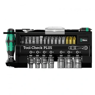 PIPESETT 1/4" TOOL-CHECK PLUS 39 deler - Wera 