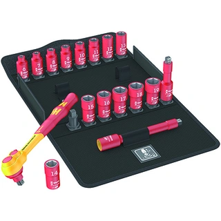 PIPESETT 3/8" VDE ZYKLOP ISOLERT 8100 Vde 17 Deler Wera 