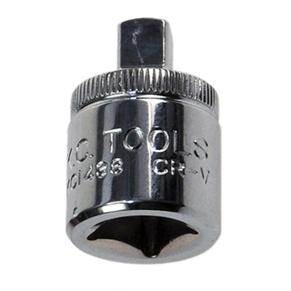 OVERGANG 3/8" TIL 1/4" Polert - KC Tools 