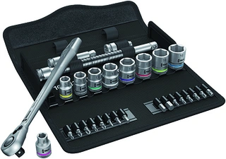 PIPESETT 3/8" ZYKLOP METAL 8100 Sb 8 29 Deler Wera 