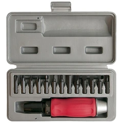 SLAGSKRUTREKKER - 13 BITS KC-TOOLS Omstillbar H&#248;yre Og Venstre KC Tools