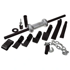 SLAGHAMMERSETT KAROSSERI 10 DELER Leveres i metallkoffert - KC Tools