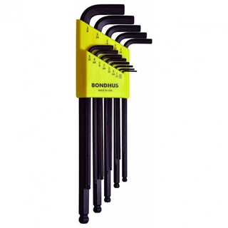 SEKSKANTN&#216;KKEL SETT 0.050 - 3/8&quot; M/KULE BLX13 - Bondhus