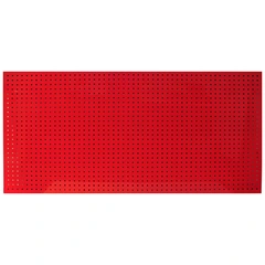 VERKT&#216;YTAVLE R&#216;D 1000X2000X20MM Perforert og pulverlakkert st&#229;l KC Tools