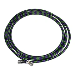 GUMMISLANGE 4X6,5MM 2M 1/8&quot; SVIVEL. Flettet Sumake