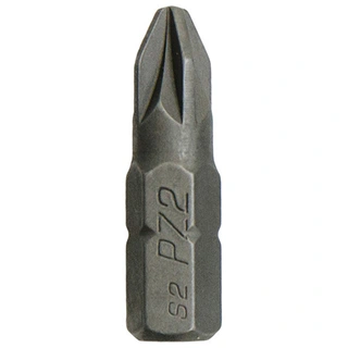 BITS 1/4" DR. PZ2X25 FT 