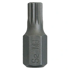 BITS SPLINE M8 10X30MM Kraftig, Kort - FT