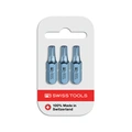 BITS 1/4&quot; TX20 L=25MM 3PK Din 3126 PB Swiss