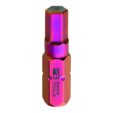 BITS 1/4&quot; UNBRAKO 1/8&quot; C6 25mm lengde. Din 3126 PB Swiss
