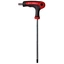 SEKSKANTN&#216;KKEL 3/32&quot; T-H&#197;NDTAK L=100mm, m/kule,  KC Tools