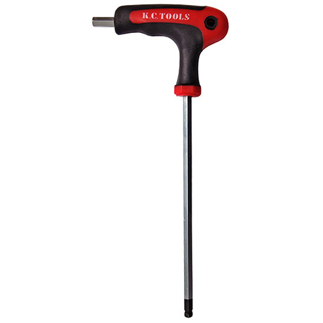 SEKSKANTN&#216;KKEL 3/16&quot; T-H&#197;NDTAK L=150mm, m/kule,  KC Tools