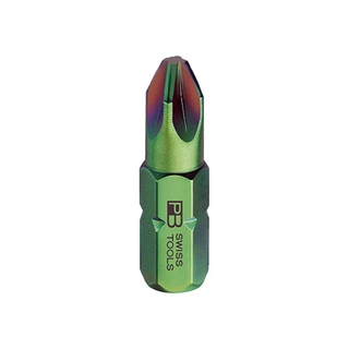 BITS 1/4&quot; POZIDRIV L=25MM Din 3126 C6 PB Swiss