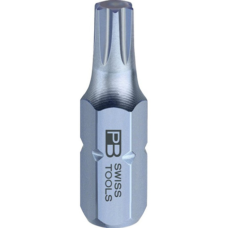 BITS 1/4&quot; TORX L=25MM Din 3126 C6 PB Swiss
