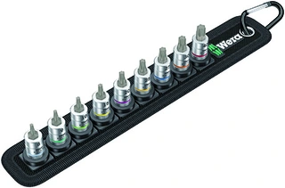 PIPESETT 1/4&quot; TORX HF 9 DELER Tx 8 - 40 B 3 Wera